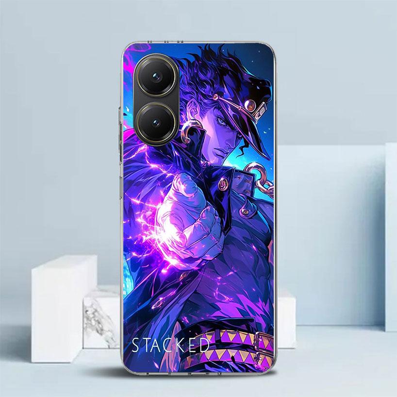 JoJo's Bizarre Adventure Куджо Джотаро Мягкий Чехол для Xiaomi Poco F7 Ultra X7 X6 X5 Pro M7 Чехол для Телефона Redmi 15 15C 13 13C 12 12C 1