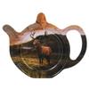[A3324] - Melamine Sachet Holder 'Deer' - 12x10 Cm