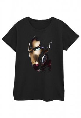 Женская/дамская хлопковая футболка Avengers Endgame Avenge The Fallen Iron Man