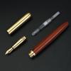 Гладкая ручка для письма Business Wood Fountain Pen Изысканная ручка для подписи Business Artist