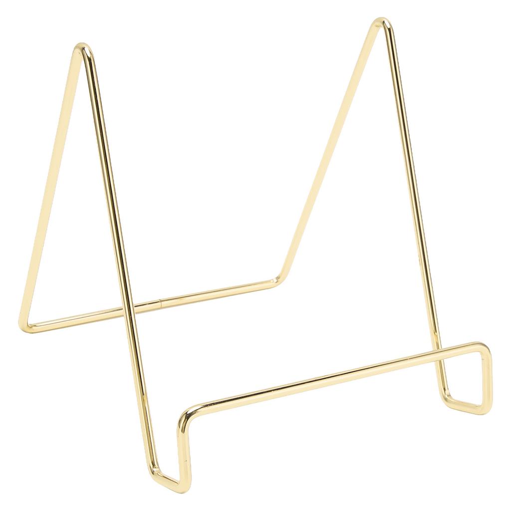 Metal Plate Stands Plating Process Rust Prevention Iron Plate Holder Picture Display Stand for Tablet PCs CD Records