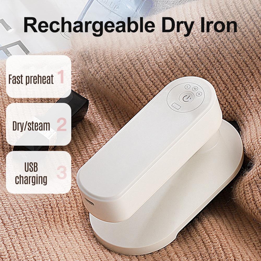 Portable Ironing Machine, 2 in 1 Travel Ironing Machine with Dry and Wet Ironing for Home and Business Clothes