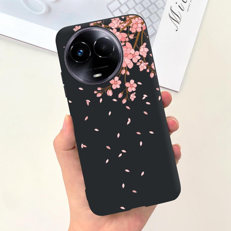 Ударопрочный Чехол Для Realme 11 5G / Realme 11X Чехол На Телефон Модный Девушки Мягкий Силикон Funda Для Realme11 11 X 2023 RMX3785 Coque
