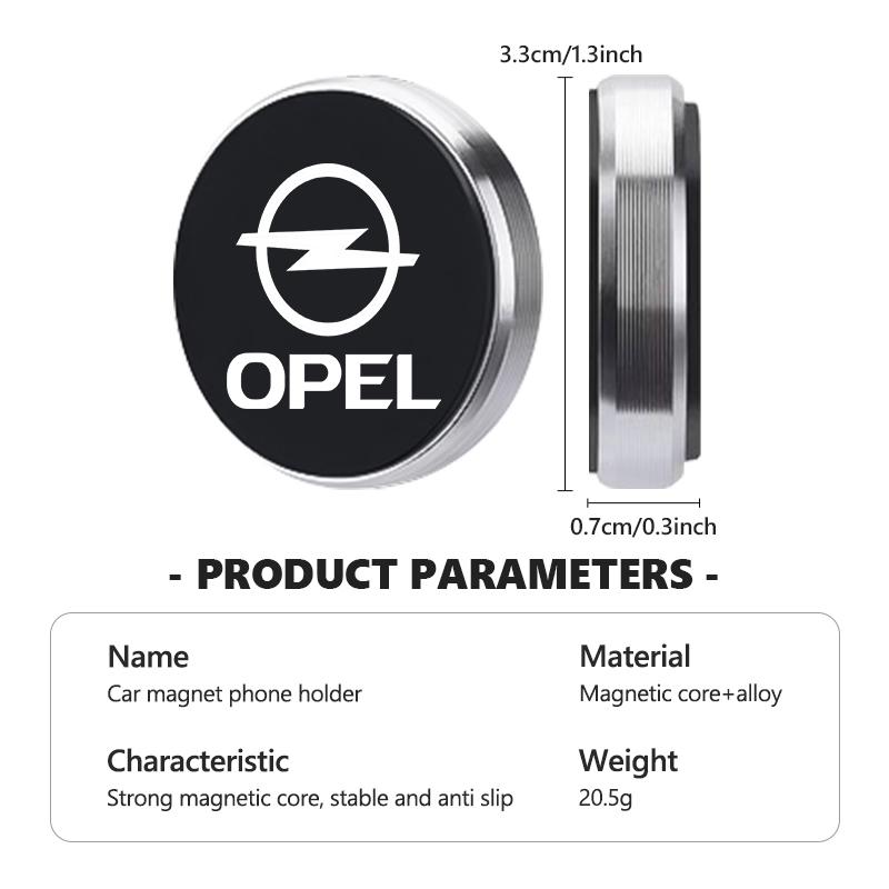 For Opel Mini Car Magnetic Dashboard Cell Bracket Magnet Mobile Phone Holder Accessories ADAM ASTRA J K CORSA E INSIGNIA MOKKA