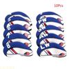 A1A2 10 Pcs/Set Portable Sport Neoprene Golf Club for Head Cover Iron Protective Headcovers for Case