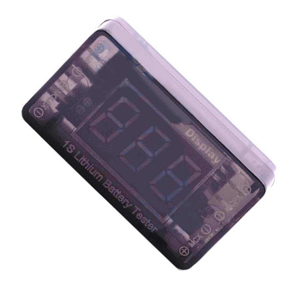 1 шт. AOK-041 1S Для LiPo аккумулятора Тестер напряжения Для квадрокоптеров Для JST-PH 2.0 Электроинструменты Простая установка
