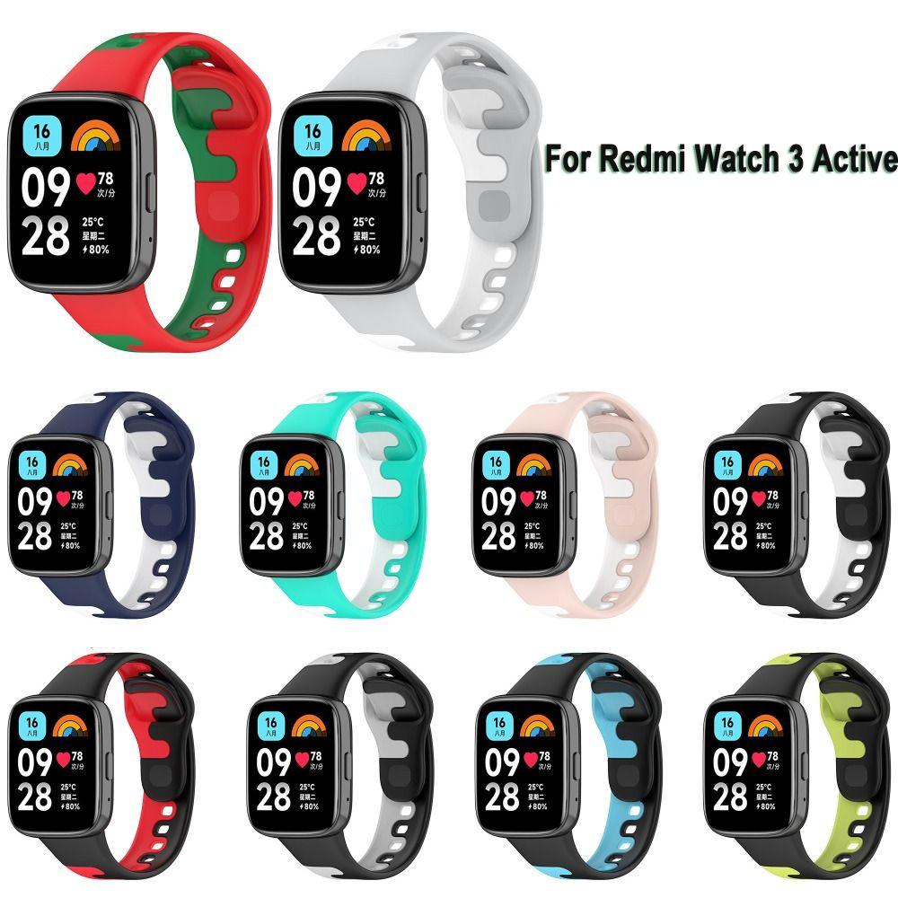 Replacement Silicone Watch Strap Colorful Watchband New Bracelet  Redmi Watch 3 Active