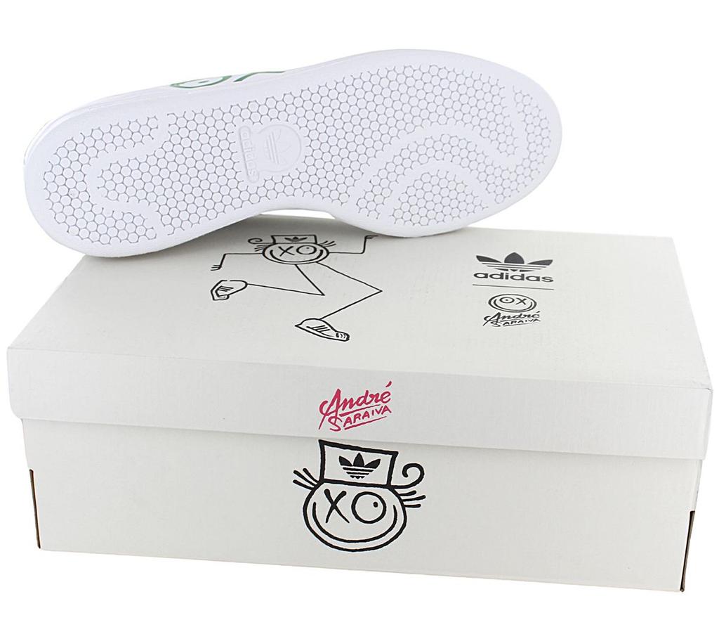Adidas Stan Smith x Andre Saraiva XO - Кроссовки Туфли белые HQ6862 ORIGINAL