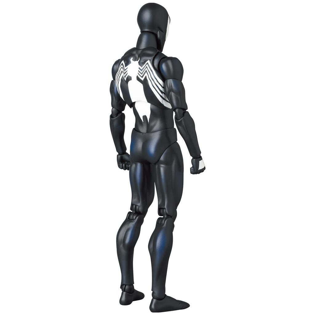 MAFEX Черный костюм Комикс Приблизительно 155 мм экшен №147 Человек-паук Вер. высокая, предварительно окрашенная фигурка.
