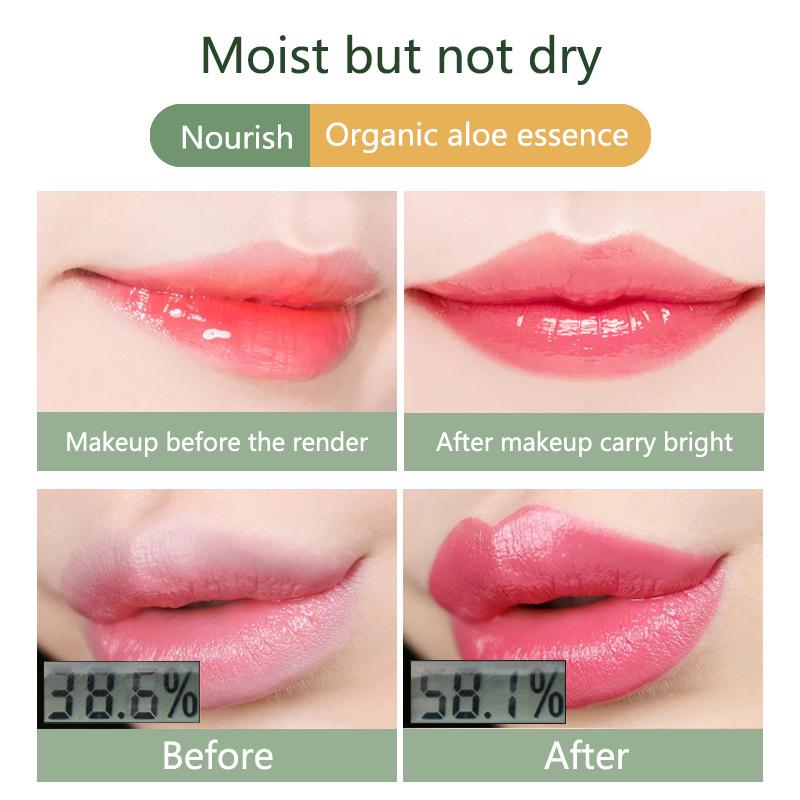 Aloe Vera Lipstick Color Changing Lip Balm Moisturizing Waterproof Anti-dry Cracking Temperature Change Lipstick