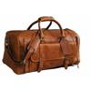 Vintage Men Real Leather Shoes Luggage Duffle Travel Gym Shoulder Bag