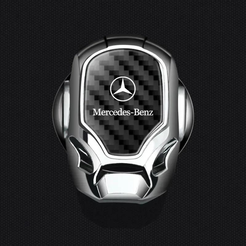 One-key Start Cover Car Engine Start-stop Button Cover For Mercedes Benz W204 W205 W211 203 212 S E GLE GLS CLA GLC AMG EQE