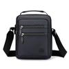 Vintage Waterproof Shoulder Bag Men Fashion Crossbody Bags Large Capacity Simple Travel Student Computer Bag Purse Handbag