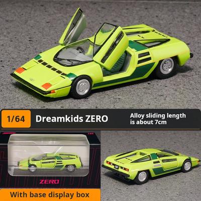 1/64 Zero Car Сплав Литье под давлением Игрушка в стиле Zero Shadow Вневременная спортивная модель автомобиля Игрушки Коллекция Декорация