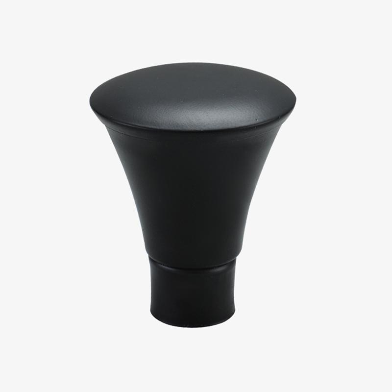 2Pcs Hollow Out Iron Curtain Rods Ends Caps Curtain Accessories Replacement Roman Curtain Rod Head Home Decoration