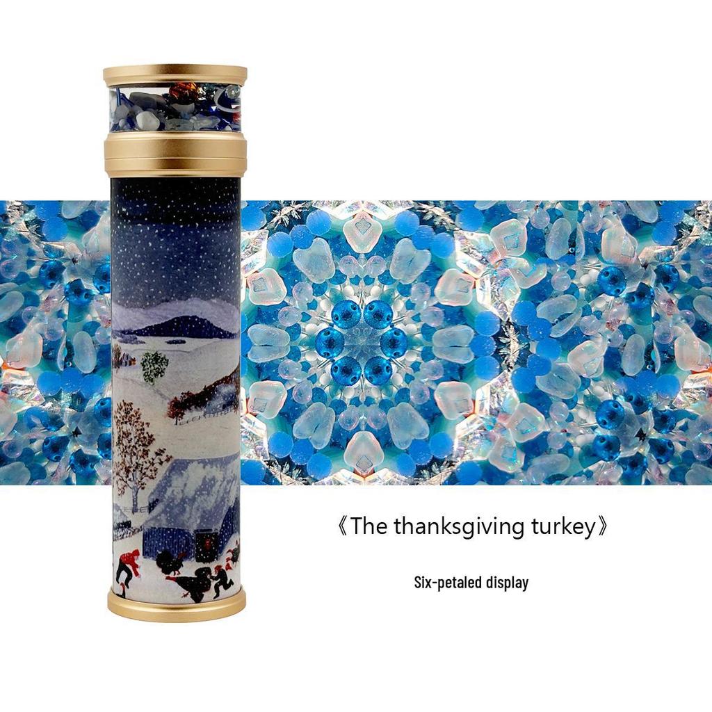 Grandma Moses Art Kaleidoscope Prism - Handmade Collectible Birthday Gift