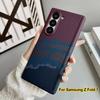 Роскошный невидимый магнитный шарнирный чехол для телефона Samsung Galaxy Z Fold 7 6 5 с текстурой углеродного волокна, поддержка беспроводной зарядки, противоударная крышка