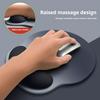 Mouse Pad with Wrist Support Ergonomic Design Non-Slip Base Waterproof Wear-Resistant Gaming Mouse Mat
