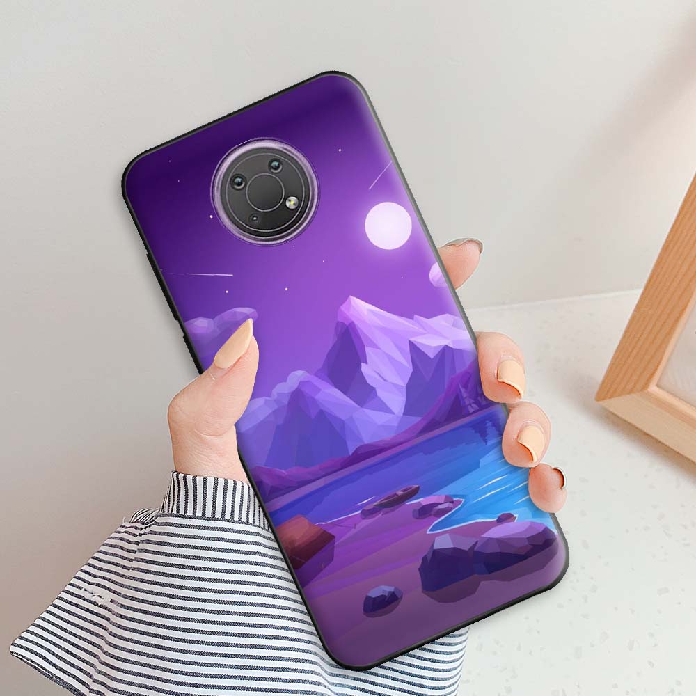 Для Nokia G20 Чехол-бампер из мягкого силикона для Nokia G10 G11 Чехол из ТПУ для NokiaG21 G 20 10 11 Coque Capa Funda