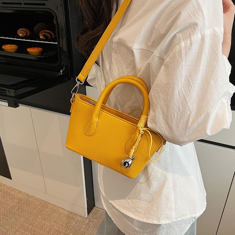 Новая модная сумка Универсальная однотонная сумка через плечо