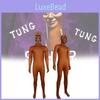 Костюм для косплея Тунг Тунг Тунгсахура Детский для ролевых игр Хэллоуин Выступление на сцене