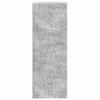 Wall Mounted Cabinet Concrete Grey 33 x 34.5 x 90 cm Particleboard