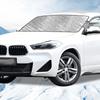 200x70cm Windshield Snow Cover Easy Installation Windshield Protector  Dust Protection
