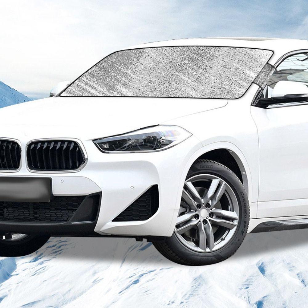 200x70cm Windshield Snow Cover Easy Installation Windshield Protector Dust Protection
