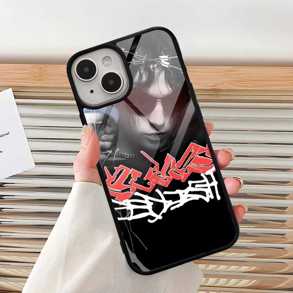 Чехол для телефона Bladee 333 Drain Gangs Для Iphone 15 Pro Max 14 12 11 13 Mini 16 8 7 Plus X Xs XR PC+TPU Задняя крышка