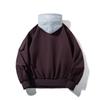 Mens Oversized Casual Winter Bomber Jacket Warm Thickened Cotton-Padded Outerwear Daily Wear