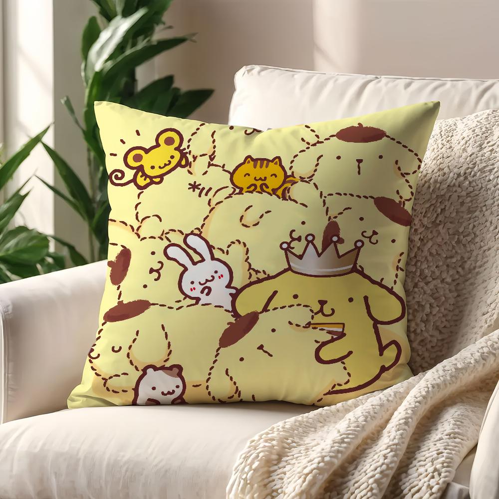Cute PPomPomPurin cushion cover For Pillow Printing Sofa Decoration Home Car Room Coffee Shop Office Nordic Simplicity