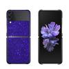 Блестящий черный твердый корпус для Samsung Galaxy Z Flip3 5G, чехол для Samsung Galaxy Z, флип-чехол для ПК, Fundas