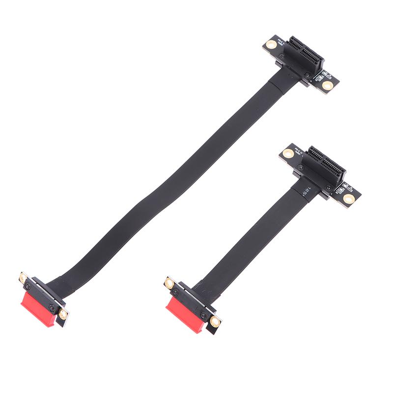 Кабель-райзер Pci-E 3.0 1X Двойной угловой 90 градусов Кабель-удлинитель Pcie 3.0 X1 к X1 8 Гбит/с Карта-райзер Pci Express 1X