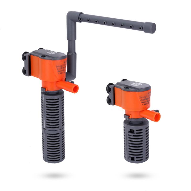 Горячий! Мини-фильтр 3-в-1 Встроенный воздушный насос Фильтр Подача кислорода Аквариум для рыбок Аксессуары