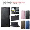 Чехол-кошелек для Samsung Galaxy A34 с отделениями для карт и подставкой, кожаный чехол с защитой  360°