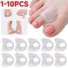 2-10 шт. Силиконовый костный ортез для большого пальца, корректор вальгусной деформации большого пальца стопы, разделитель пальцев, уход за ногами, ортез для большого пальца, инструмент для ухода за ногами