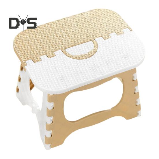 Пластиковый складной табурет с ручкой, портативный, легкий, прочный, для кемпинга, охоты, пикника, рыбалки, мини-складной стул-стремянка