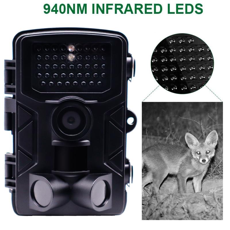 Уличная камера для охоты на тропу дикой природы Hd 24mp 2,7k 940nm Водонепроницаемая ИК-камера ночного видения Potraps слежения за камерой наблюдения