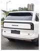 Blackened Zeekr 9X Front/Rear Logo Cover - Metal Protection & Decorative Car Accessory