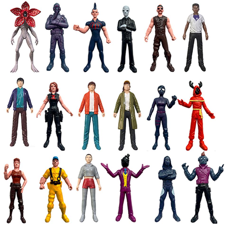 6/12/18 шт./Набор Фигурки Stranger Things Vecna Коллекционные Настольные Украшения Игрушки Подарки для Детей для Украшения Стола