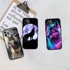 LO7 Animal Wolf Soft Shell Phone Case for Samsung Galaxy Note 10 20 S23 S24 S25 Ultra FE Plus Edge Lite A02S A35 A07 A17