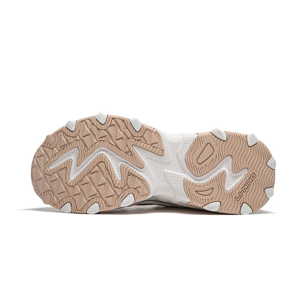 Li Ning Cat Paw Lite 2 Амортизирующие Нескользящие Низкие Массивные Кроссовки Женские Цвет Слоновой Кости AGCU070-3
