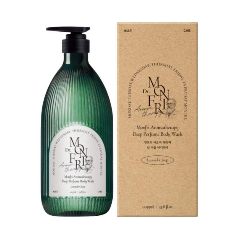 MonFri Aroma Deep Perfume Mild Acidic Body Wash_Cooling & Soothing Care Lavender Soap 1059 ml