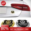 2025 Горячие 2 шт. Наклейка для Volkswagen Golf MK4 MK6 MK7 Jetta Touareg Beetle Passat Polo Tiguan CC Наклейка на кузов автомобиля Металлическая эмблема Сти