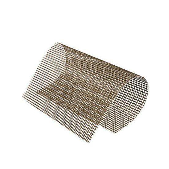 BBQ Grill Mesh Mat Non Stick Fish Vegetable Mat Food Grade High Temperature Resistant Uninflammable Barbecue Grill Sheet Liners Rusable Grilling Mat