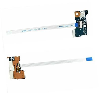 MOQIAN Замена кнопки питания для HP ProBook 450 450 470 455 Кнопка питания DA0X83PB6D0 G4, G3, G4, G4, Плата, 905754-001, [Б/У]