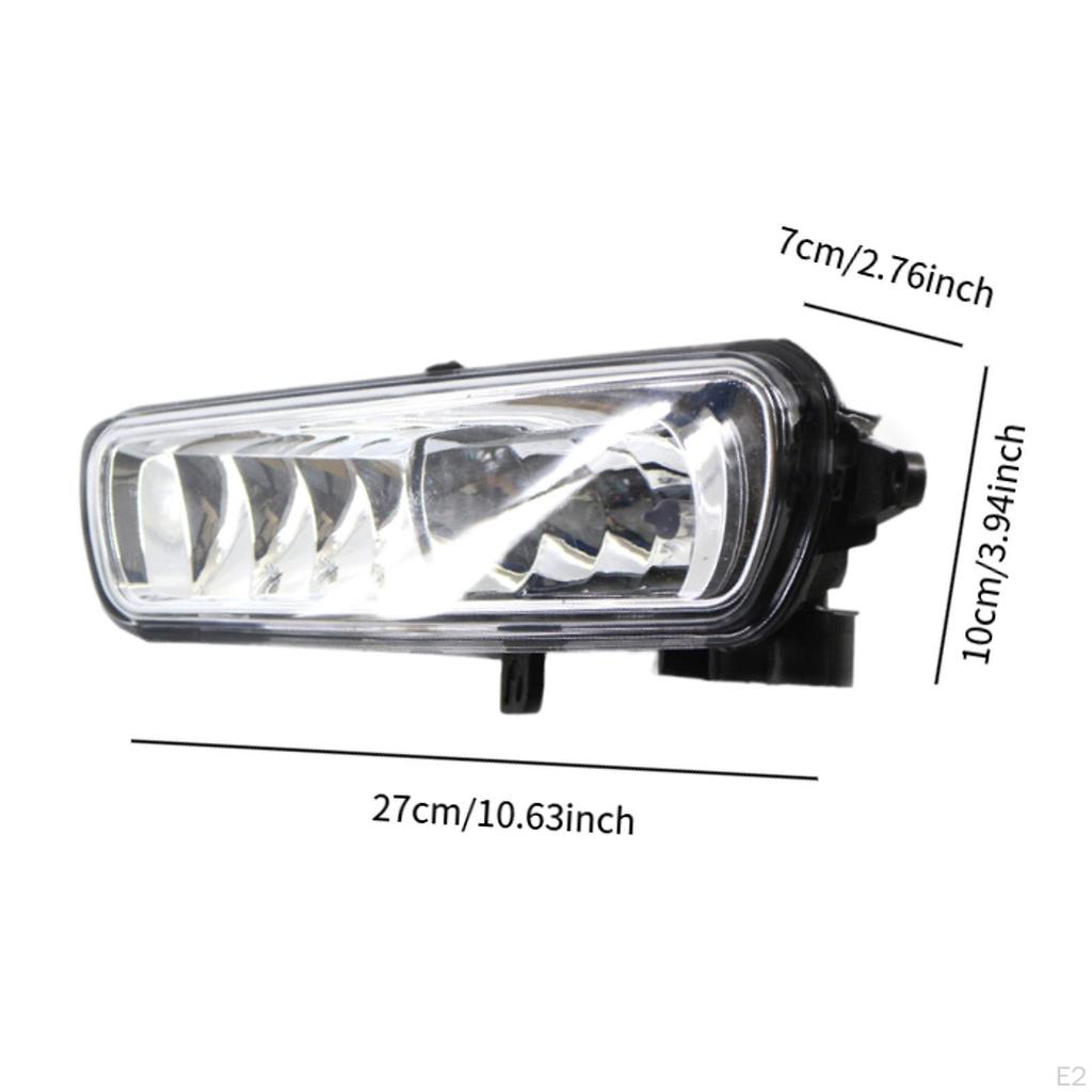 Left Side Fog Lamp 1856091 Spare Parts Simple Installation with Clear Lens Automotive Accessories