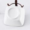Chocolate Fondue Mugs Set with Forks 300ml Ceramic Melting Pot Set