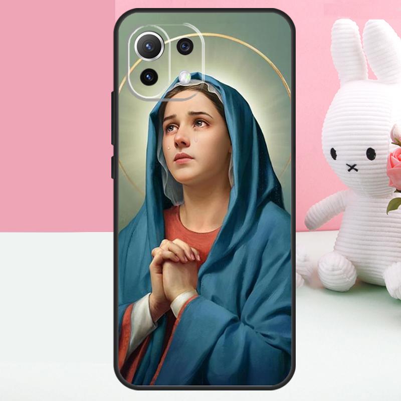Virgin De Guadalupe Virgen Mary Case For Xiaomi 15T 13T 14T 17 Pro Max 15 14 Ultra POCO X7 Pro X5 X6 F5 F6 F7 F8 Ultra Funda