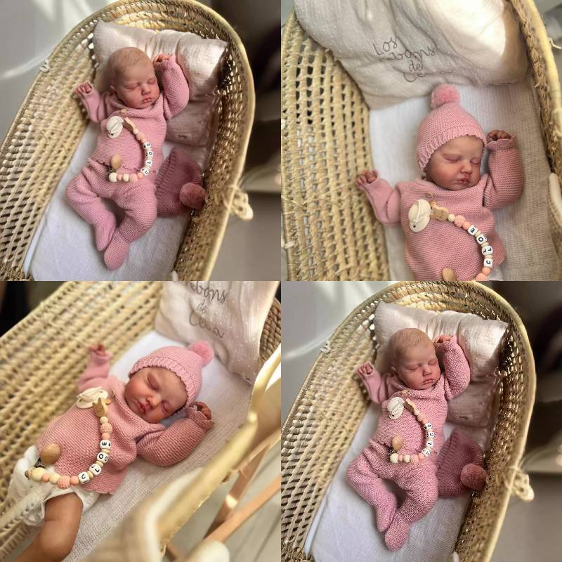 Кукла-младенец Reborn Лу Лу с 3D силиконовой кожей для коллекционеров и детей.